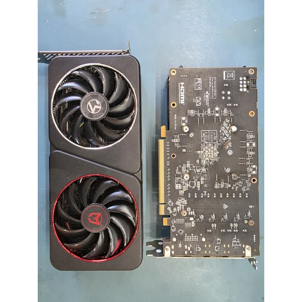 Сложный ремонт видеокарт Nvidia: замена памяти и устранение КЗ