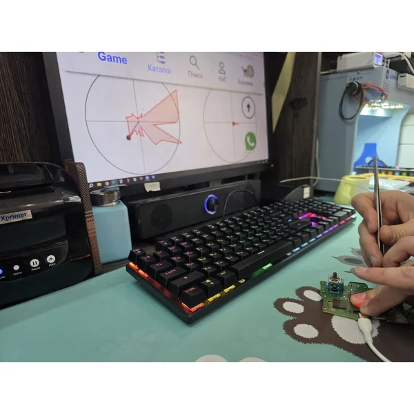 Замена стика геймпада Xbox One и калибровка